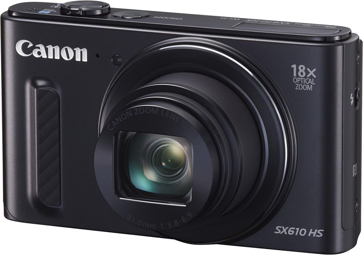 【中古】 Canon デジタルカメラ PowerShot SX610 HS ブラック 光学18倍ズーム PSSX610HS(BK) 当店保証30日間 人気 ミラーレス 一眼レフ 交換レンズ カメラ