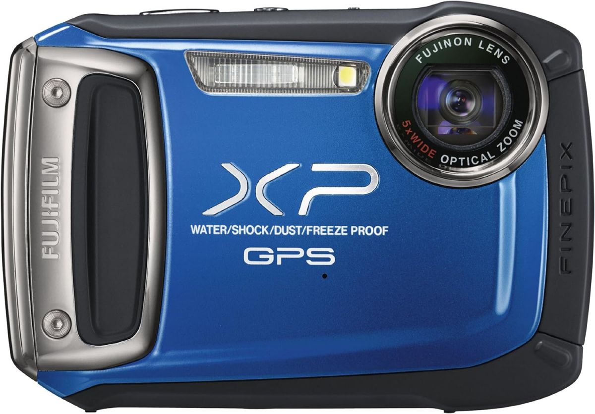 【中古】 FUJIFILM デジタルカメラ FinePix XP150 光学5倍 ブルー F FX-XP150BL 当店保証30日間 人気 ミラーレス 一眼レフ 交換レンズ カメラ｜カメラFanks-PROShop 店 12,638円
