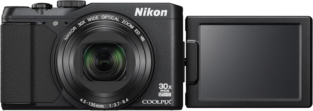 【中古】 Nikon デジタルカメラ COOLPIX S9900 光学30倍 1605万画素 ブラック S9900BK 当店保証30日間 人気 ミラーレス 一眼レフ 交換レンズ カメラ