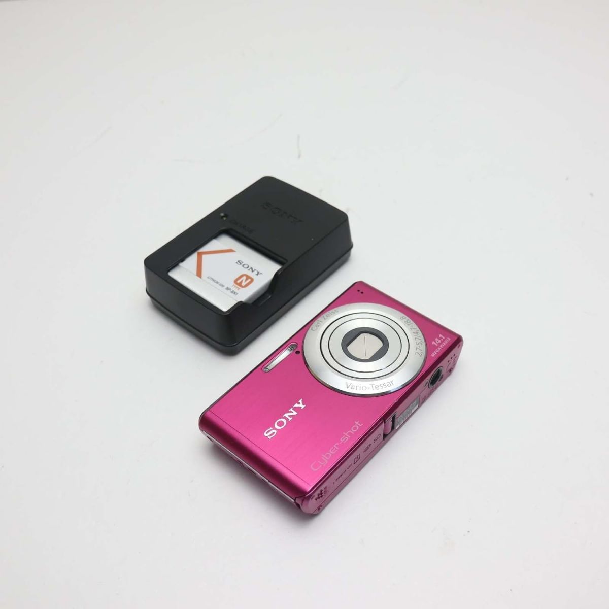 【中古】 ソニー SONY デジタル写真機 Cybershot W530 1410万絵素CCD 光学ｘ4 サクラ色 DSC-W530/P  当店引き請ける30昼日なか 一般受け 鏡鑑受け答え 一眼一眼レフ 取り替えっこ水晶体 写真機