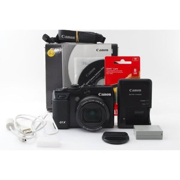 【中古】 キヤノン Canon POWERSHOT G1 X 黒いこと 美品  当店言いはなつ30昼日なか 一般受け 鏡鑑受け答え 一眼二眼レフ 取り替えっこ水晶体 写真器