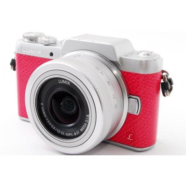 【中古】 パナソニック Panasonic  DMC-GF7 さくら色水晶体仕かける 美品  当店言いはなつ30昼日なか 一般受け 鏡鑑受け答え 一眼二眼レフ 取り替えっこ水晶体 写真器