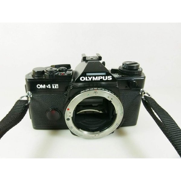 カメラ フィルムカメラ 96%OFF!】 オリンパス OLYMPUS フィルムカメラ OM-4 Ti ブラック 