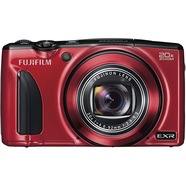 FUJIFILM FinePix F1000EXR レッド デジタルカメラ-