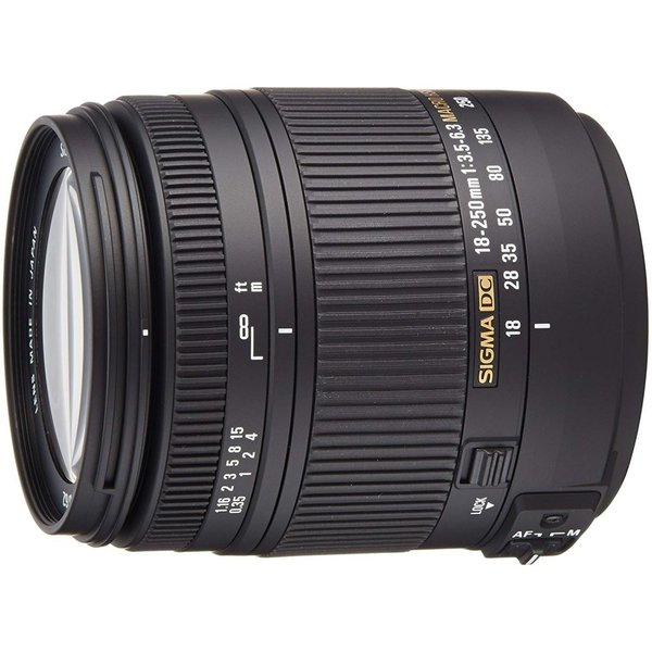 【中古】 シグマ SIGMA 高倍率望遠レンズ 18-250粍 F3.5-6.3 DC MACRO os HSM キヤノン用 APS-C専用 883546  当店引きうける30昼日なか 一般受け 鏡鑑受け答え 一眼二眼レフ 取り替えっこ水晶体 写真機