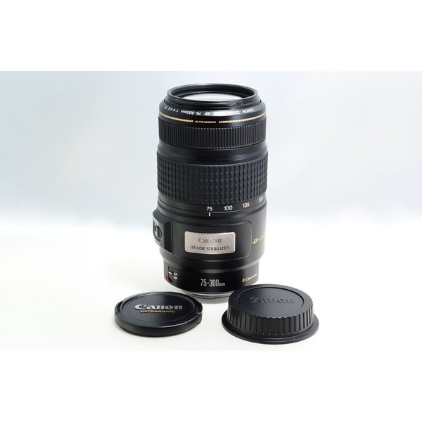 楽天市場】【中古】キヤノン Canon EFレンズ EF75-300mm F4-5.6 III