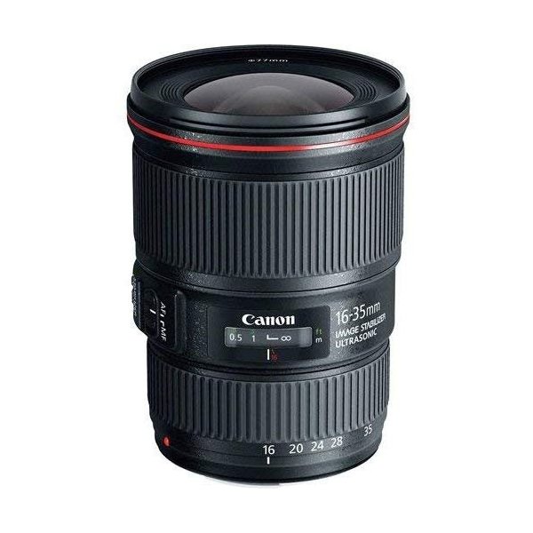 【中古】 キヤノン Canon 広角望遠レンズ EF16-35粍 F4L IS USM フルサイズ相応う EF16-3540LIS  当店引きうける30昼日なか 一般受け 鏡鑑受け答え 一眼二眼レフ 取り替えっこ水晶体 写真機