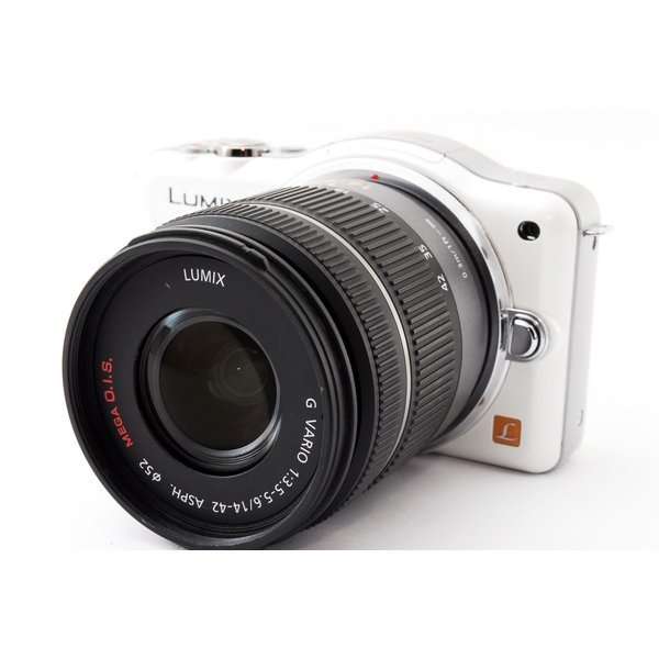 ミラーレス一眼カメラ 高質 ホワイト Dmc Gf3 Panasonic パナソニック レンズキット 8gb新品sdカード付き 美品 Www oil Com
