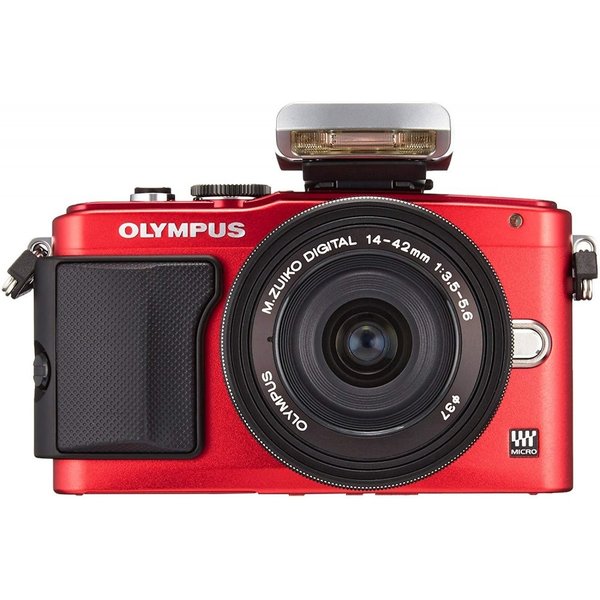 全品送料無料 Ezレンズキット 14 42mm E Pl6 Olympus オリンパス レッド 新品sdカード付き Red Lkit Ez E Pl6 48 Saekarajtransfo Com