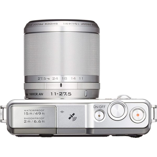 当店限定販売】 Nikon NIKON 1 AW1 レンズキット SILVER overdekook.com
