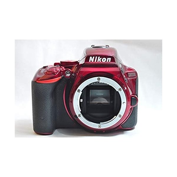 ニコン Nikon D5500 18 55 Vrii レンズ道具一式 赤色 Sdスコアカード付き添い Cannes Encheres Com