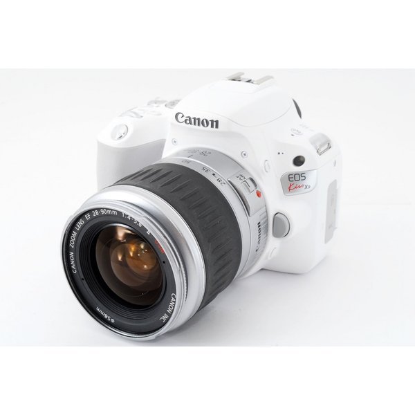 高級品市場 キヤノン Canon EOS Kiss X9 ホワイト レンズセット 美品