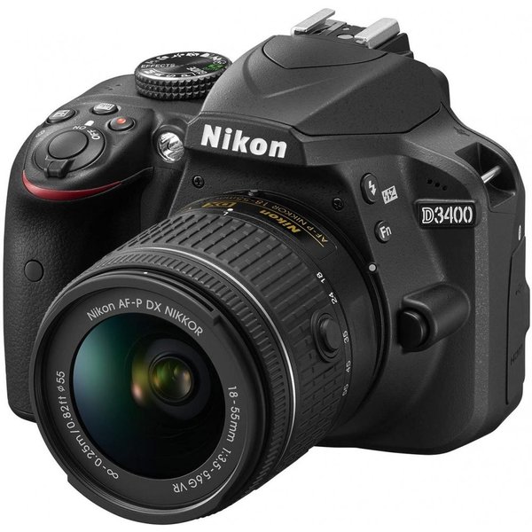 良品 Nikon D3400 一眼レフ VRレンズ 18-55mm 三脚-