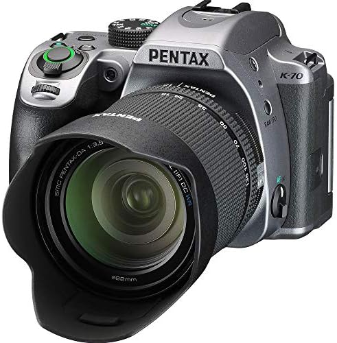 【中古】PENTAX K-70 18-135mmWR水晶体一揃いの道具 しろがね色 しろがね色 APS-Cデジタル一眼二眼レフ写真機 16996 写真機 中古 一般受け おすすめ 高画質