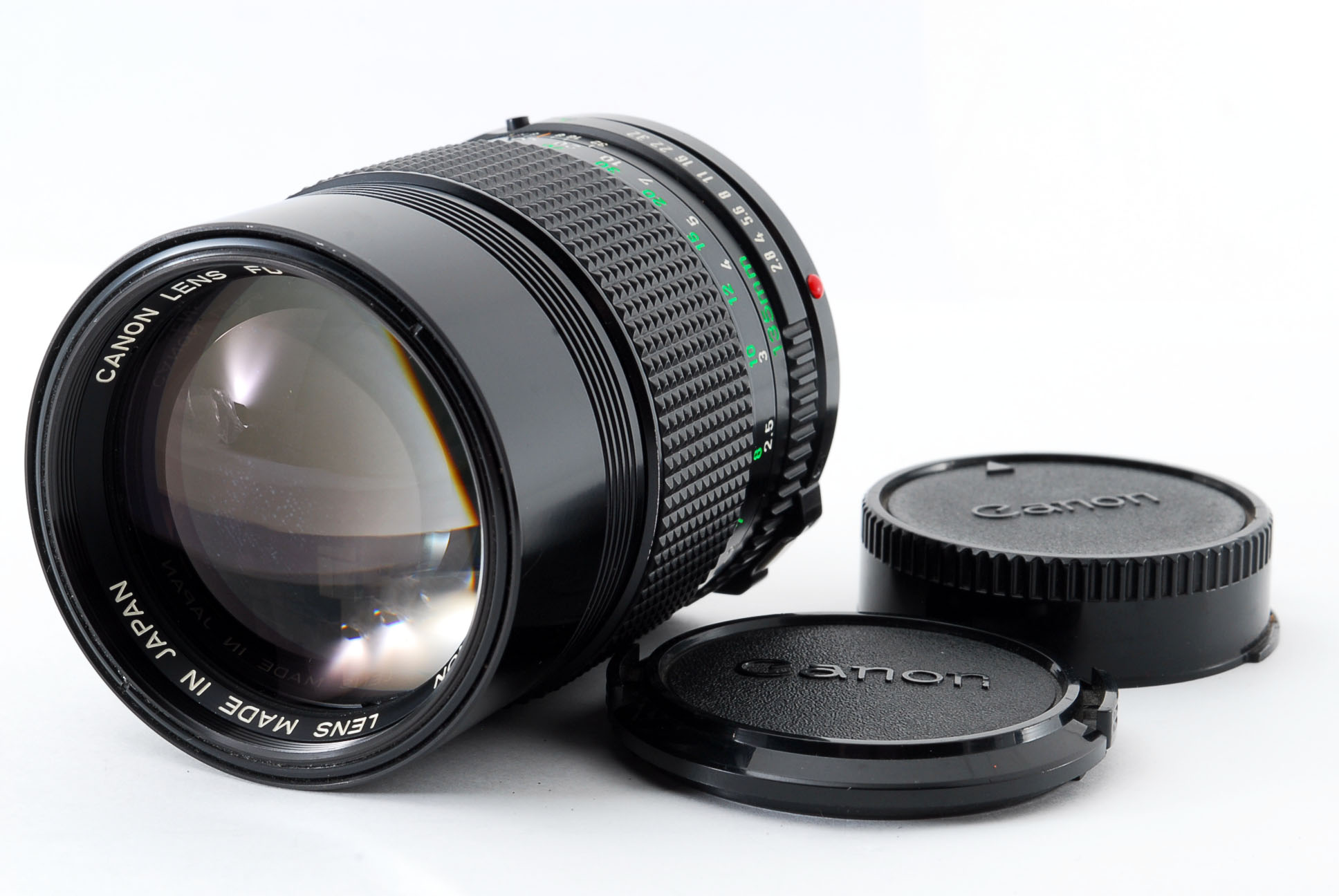 【中古】キヤノン Canon NFD New FD 135mm F2.8 美品 FDマウント 前後キャップ付き カメラ 中古 人気 おすすめ 高画質|カメラFanks-PROShop2nd店