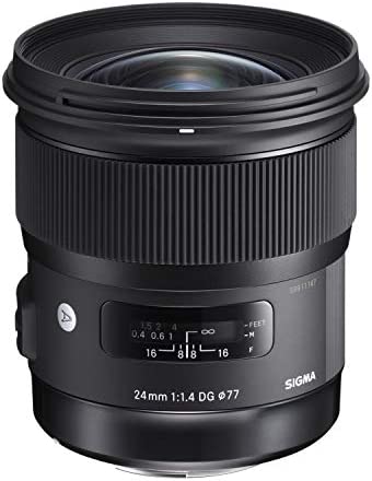 【中古】SIGMA 単焦点広角レンズ 24mm F1.4 DG HSM | Art A015 SONY-Eマウント用 ミラーレス(フルサイズ)専用 カメラ 中古 人気 おすすめ 高画質