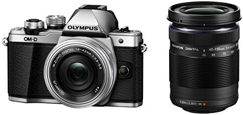 【中古】OLYMPUS ミラーレス一眼カメラ OM-D E-M10 シルバー MarkII EZダブルズームキット シルバー カメラ 中古 人気 おすすめ 高画質