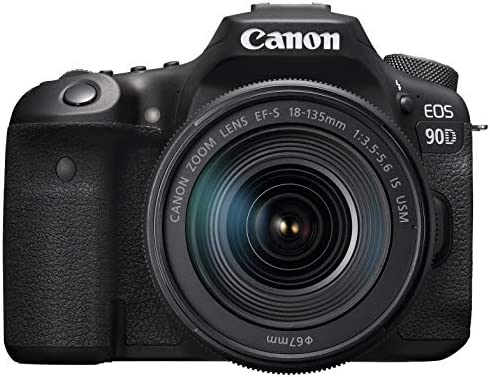 【中古】Canon デジタル一眼二眼レフ写真機 EOS 90D EF-S18-135 IS USM 水晶体一揃いの道具 EOS90D18135ISUSMLK 写真機 中古 一般受け おすすめ 高画質