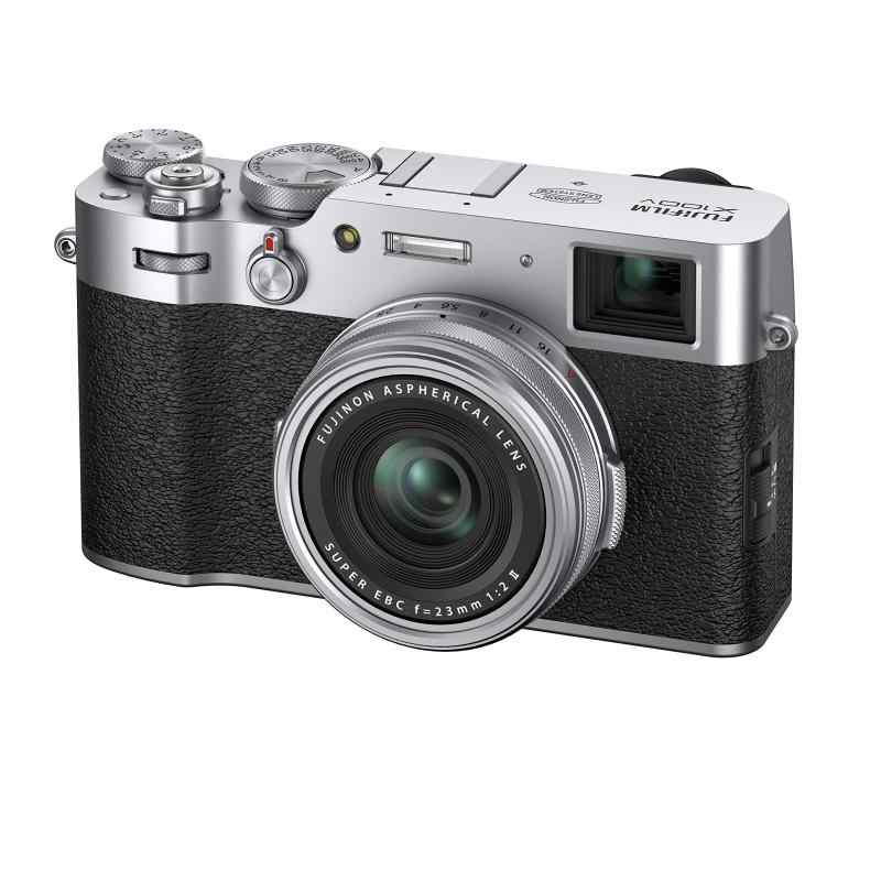 【中古】富士フイルム(FUJIFILM) デジタル写真機 X100V しろがね色 しろがね色 X100V-S 写真機 一眼一眼レフ 銀鏡受け答え 水晶体 中古 一般受け おすすめ 高画質