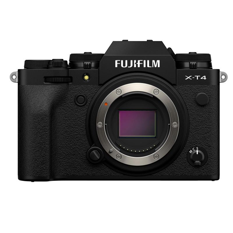 【中古】富士フイルム(FUJIFILM) 銀鏡受け答え一眼写真機 X-T4上半身 黒いこと X-T4-B