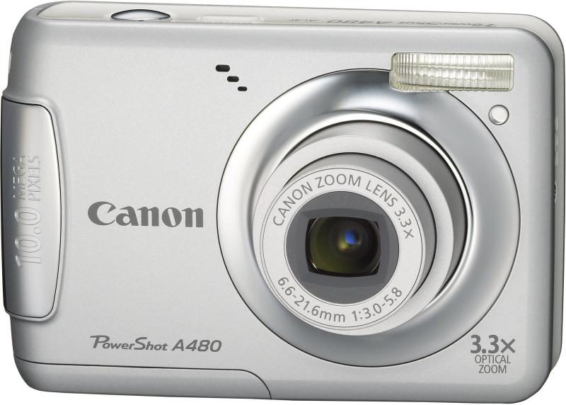 【中古】Canon デジタルカメラ PowerShot (パワーショット) A480 シルバー PSA480(SL)｜カメラFanks-PROShop2nd店