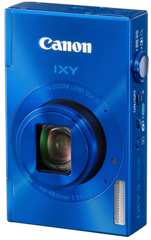 【中古】Canon デジタル写真機 IXY 3 約1010万絵素 光学12倍望遠レンズ 青色 IXY3(BL)