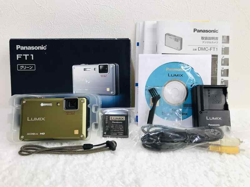 【中古】パナソニック 防水デジタルカメラ LUMIX (ルミックス) FT1 フォリッジグリーン DMC-FT1-G カメラ 中古 人気 おすすめ 高画質