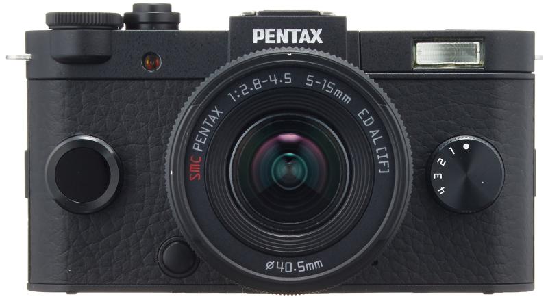 【中古】RICOH 銀鏡受け答え一眼 Q-S1 望遠レンズ一揃いの道具 [判定基準望遠レンズ 02 STANDARD ZOOM] 黒いこと 06076