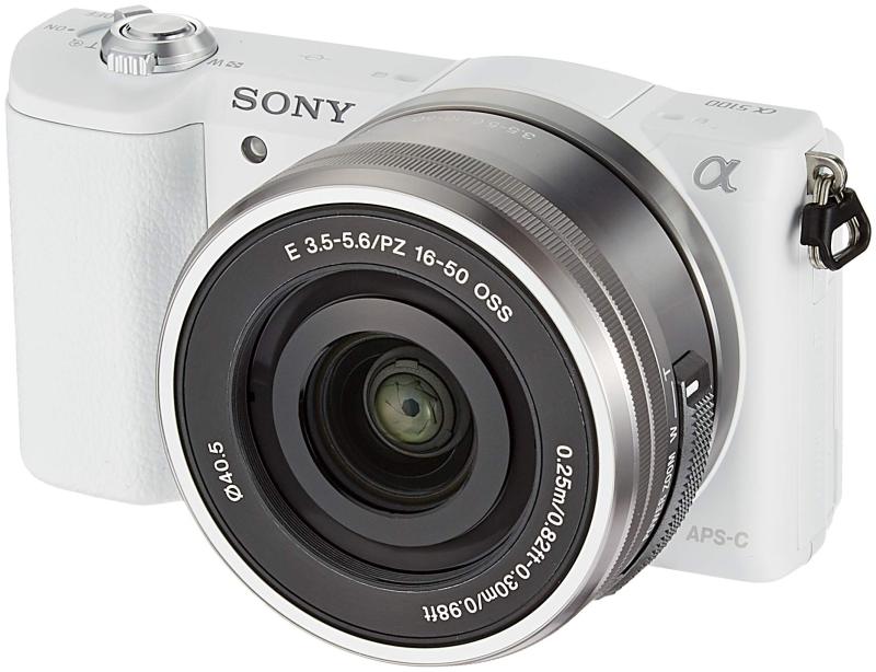 【中古】SONY(ソニー) ミラーレス一眼 α5100 パワーズームレンズキット ホワイト E PZ 16-50mm F3.5-5.6 OSS付属 ホワイト ILCE-5100L-W カメラ 中古 人気 おすすめ 高画質