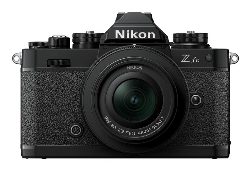 【中古】Nikon 銀鏡受け答え一眼 Z fc 黒いこと 16-50 VR 水晶体一揃いの道具