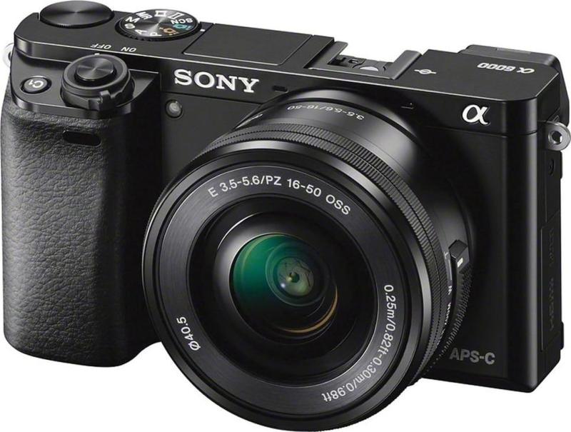 【中古】SONY ミラーレス一眼 α6000 パワーズームレンズキット E PZ 16-50mm F3.5-5.6 OSS ブラック ILCE-6000L B|カメラFanks-PROShop2nd店