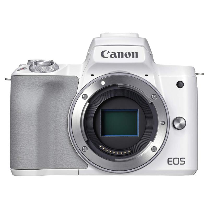 【中古】Canon ミラーレス一眼カメラ EOS Kiss M2 ボディー ホワイト KISSM2WH-BODY|カメラFanks-PROShop2nd店