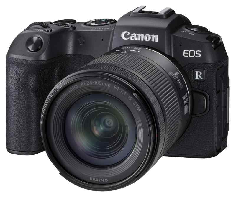 【中古】Canon 銀鏡受け答え一眼写真機 EOS RP RF24-105 IS STM 水晶体一揃いの道具 EOSRP-24105ISSTMLK