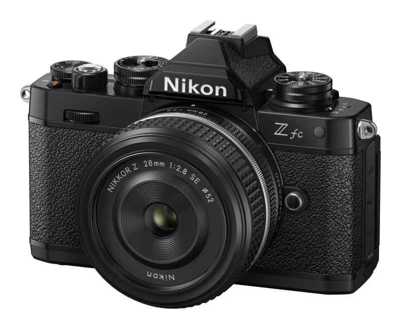 【中古】Nikon 銀鏡受け答え一眼 Z fc 黒いこと 28粍 f/2.8 Special Edition 一揃いの道具