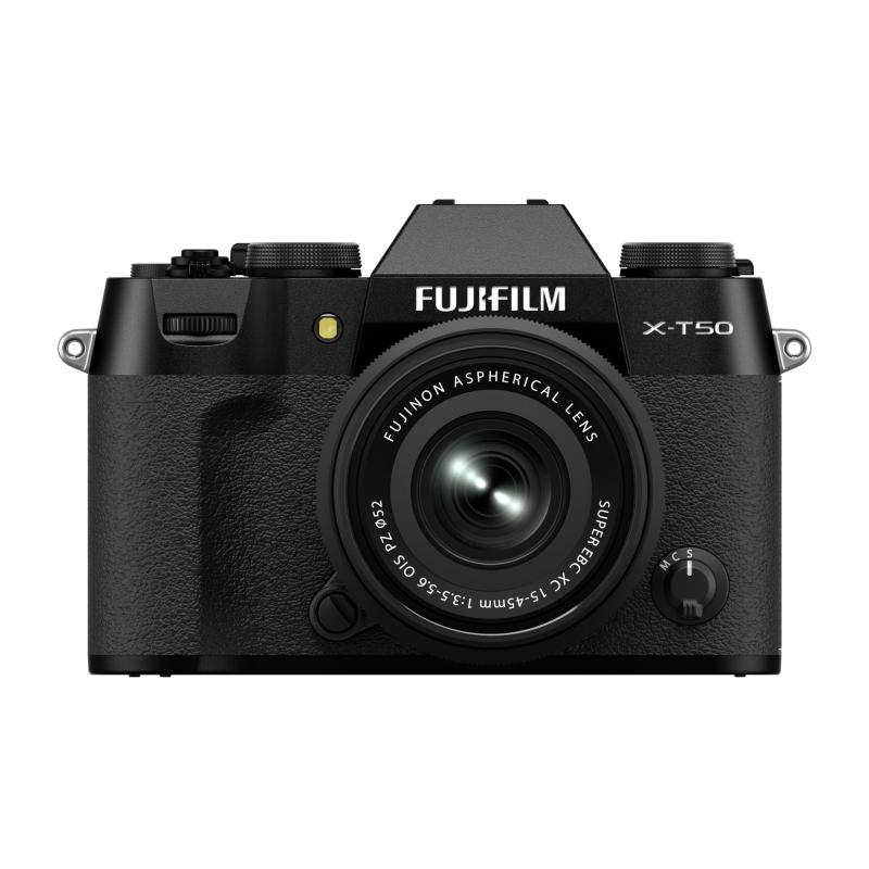 【中古】富士フイルム(FUJIFILM) ミラーレス一眼カメラ X-T50 レンズキット(XF15-45) ブラック ブラック F X-T50LK-1545-B カメラ 中古 人気 おすすめ 高画質