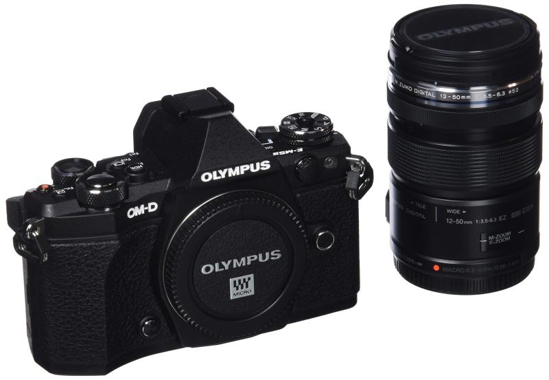 【中古】OLYMPUS 銀鏡受け答え一眼 OM-D E-M5 MarkII 12-50粍 EZレンズキットブラック E-M5 MarkII 12-50粍 EZ LK BLK E-M5MarkII1250LKBLK