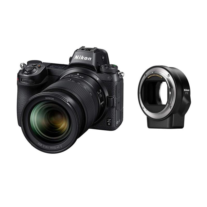 【中古】Nikon 鏡鑑レスカメラ 一眼 Z6 24-70+FTZマウントアダプターキット Z6LK24-70FTZKIT 写真器 中古 一般受け おすすめ 高画質 TV・オーディオ・カメラ-デジタルカメラ-ミラーレス一眼カメラ