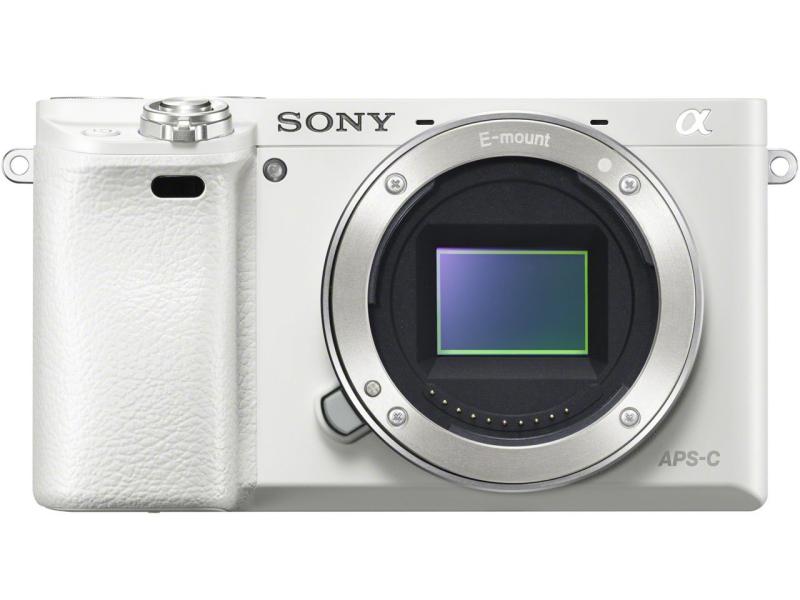 【中古】SONY(ソニー) 鏡鑑受け答え一眼 α6000 上半身 白いこと