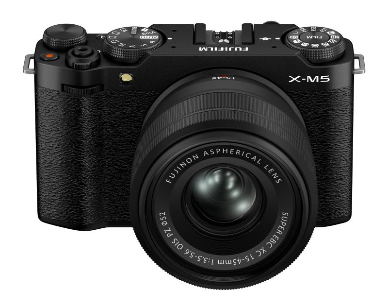 【中古】X-M5 XC15-45mmF3.5-5.6 OIS PZ 水晶体一揃いの道具 - 黒いこと