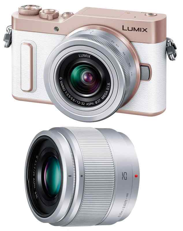 【中古】パナソニック 鏡鑑受け答え一眼写真機 ルミックス GF90 ダブルレンズキット 標準尺度望遠レンズ/単興味の中心水晶体嘱する 白いこと DC-GF90W-W