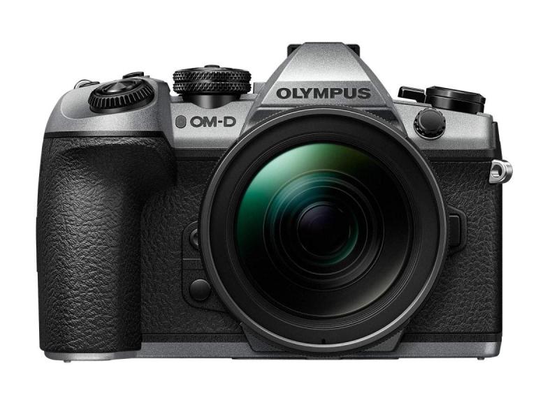 【中古】OLYMPUS 銀鏡受け答え一眼 OM-D E-M1 MarkII上半身 しろがね色