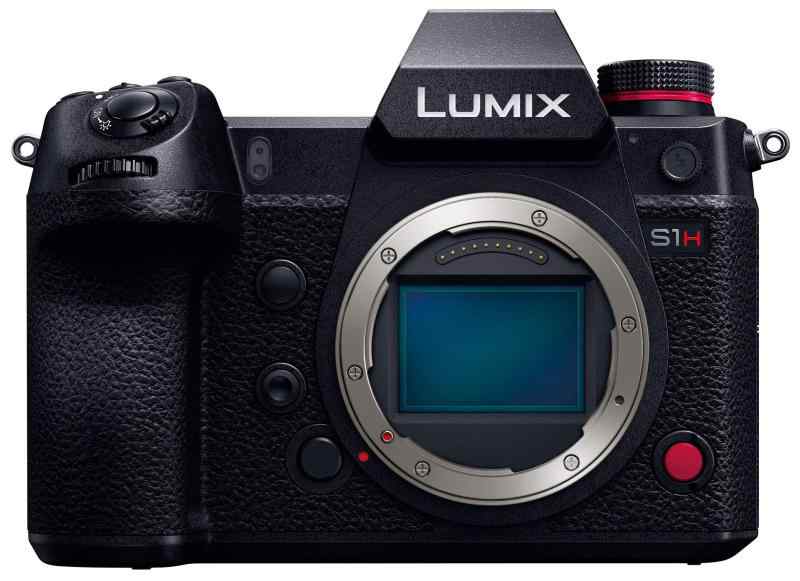 【中古】パナソニック(Panasonic) フルサイズ ミラーレス一眼カメラ ルミックス S1H ボディ 2420万画素 ブラック DC-S1H-K