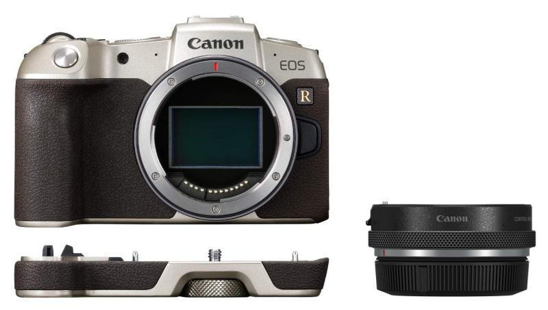 【中古】Canon 銀鏡受け答え一眼 写真機 EOS RP ゴールド マウントアダプタSP一揃いの道具