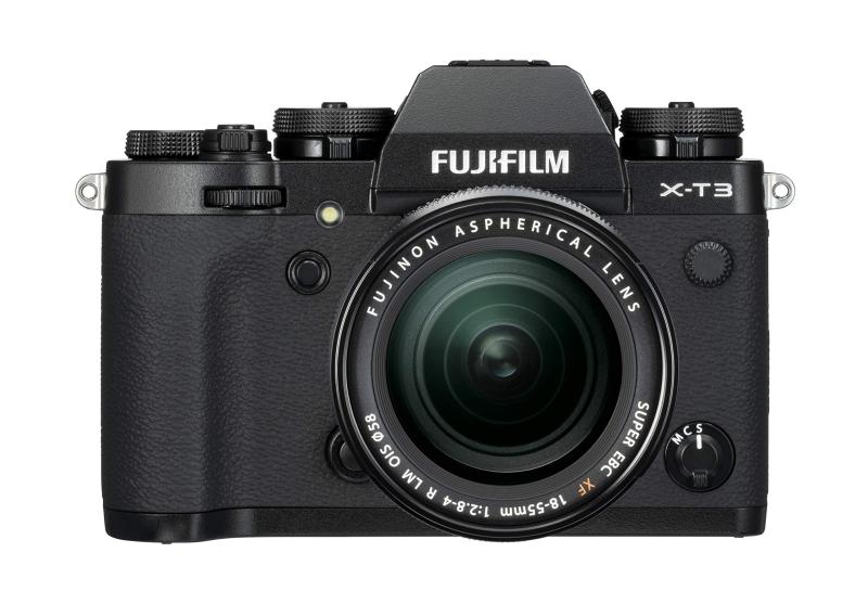 【中古】富士フイルム(FUJIFILM) 鏡鑑受け答え一眼写真機 X-T3水晶体一揃いの道具 黒いこと X-T3LK-B