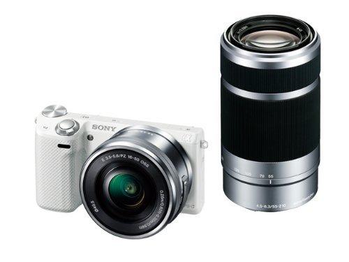 【中古】ソニー SONY ミラーレス一眼カメラ α ホワイト NEX-5Rダブルズームレンズキット ホワイト NEX-5RY/W カメラ 中古 人気 おすすめ 高画質