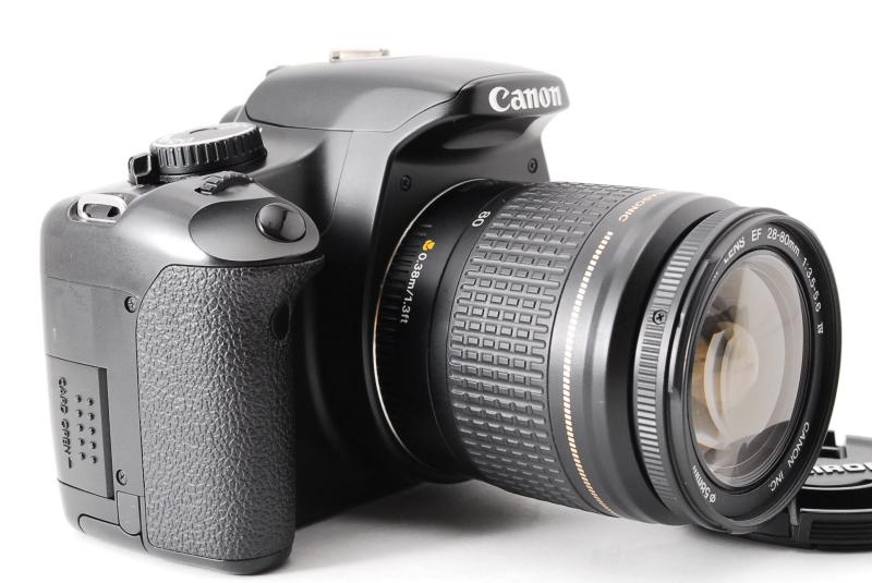 【中古】Canon 加農砲 EOS Kiss X2 水晶体一揃いの道具