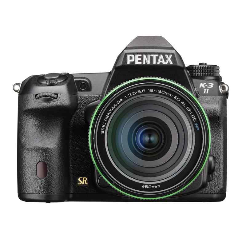 【中古】デジタル一眼一眼レフ K-3II 18-135WR 水晶体一揃いの道具 GPS内蔵 ローパスセレクタ 素晴らしい約8.3一こま/秒 16190 写真機 一眼一眼レフ 銀鏡受け答え 水晶体 中古 一般受け おすすめ 高画質
