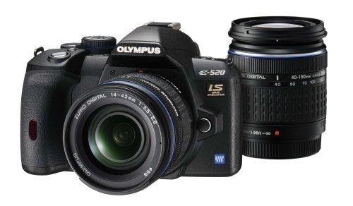 【中古】OLYMPUS デジタル一眼レフカメラ E-520 ダブルズームキット E-520WKIT カメラ 中古 人気 おすすめ 高画質