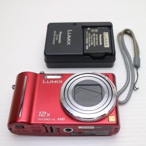 【中古】パナソニック デジタル写真機 LUMIX1010万絵素 光学12倍望遠レンズ(赤いこと)DMCTZ7R DMC-TZ7-R