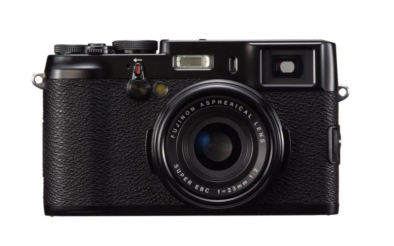 【中古】FUJIFILM デジタル写真機 FinePix X100 黒いこと 1230万絵素 APS-C大きさCMOS F2水晶体 ハイブリッドビューファインダー F FX-X100B